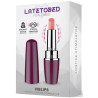 LATETOBED Stimulateur de clitoris Viblips 9.5 x 2.5cm Violet